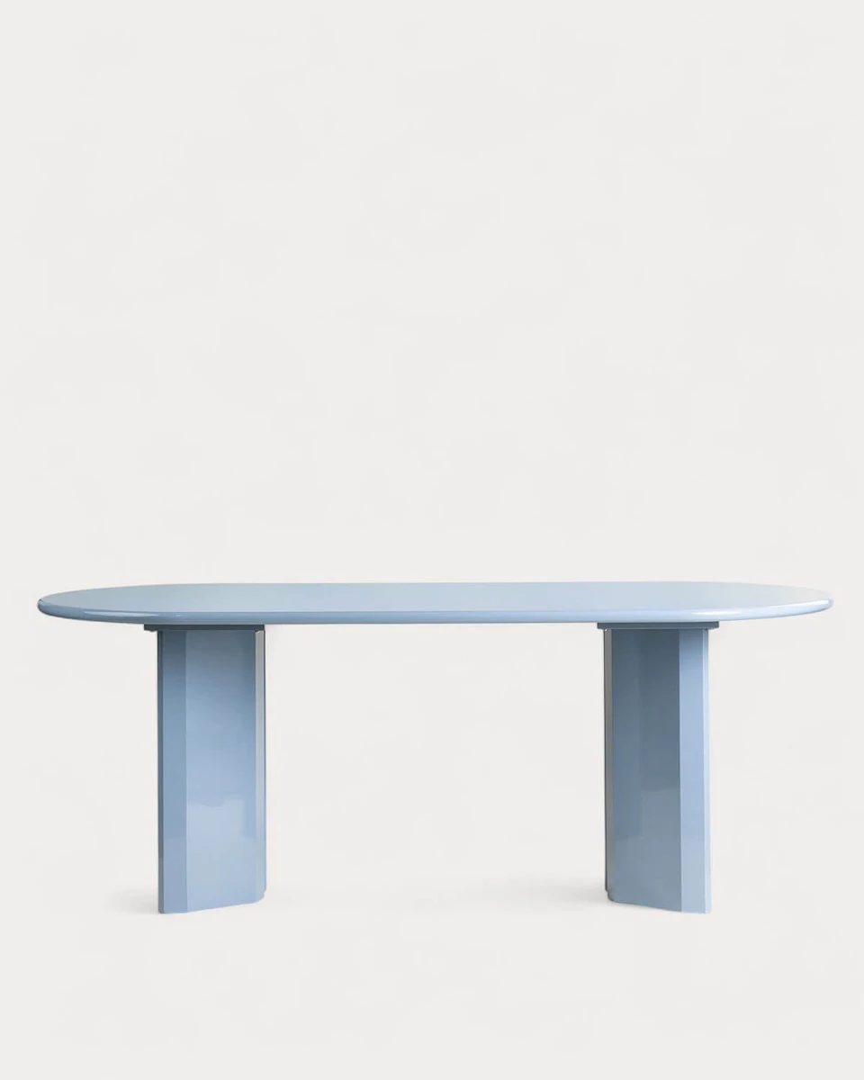 Table à Manger Ovale en Bois (200x100 cm) Marona