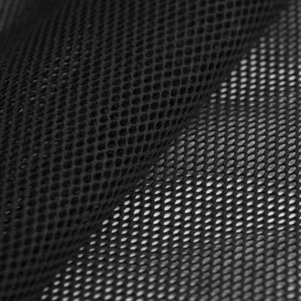 Tissu filet coton bio bleu marine