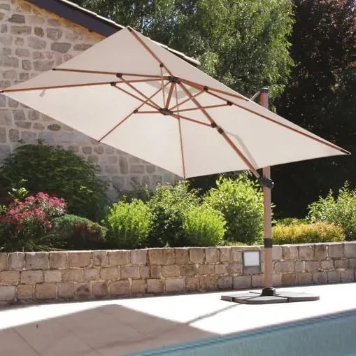 Parasol Déporté Topaze - Lin