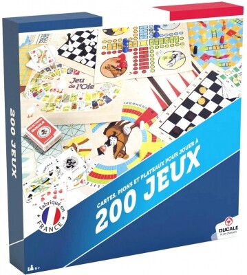 Coffret 200 Jeux de Société Classiques - Ducale - Boutique Espritjeu.com
