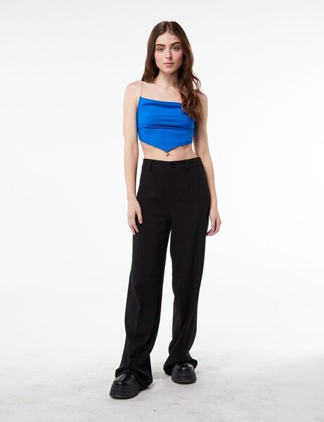 Pantalon palazzo noir