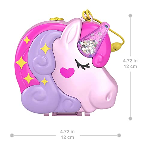 Polly Pocket - Coffret la plage du dauphin, avec Polly et sirène, 5