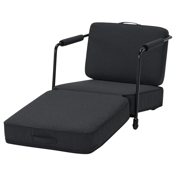 BRÄNNBOLL Fauteuil gaming - Vissle gris foncé