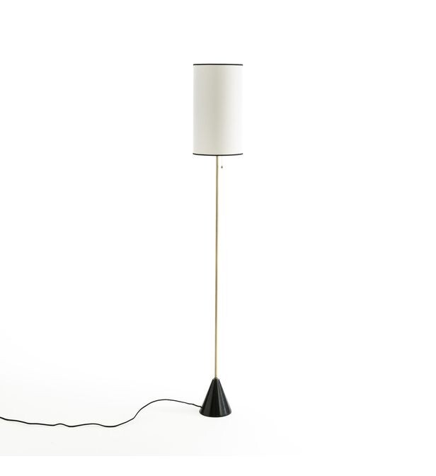 Lampadaire marbre et métal Sophonie