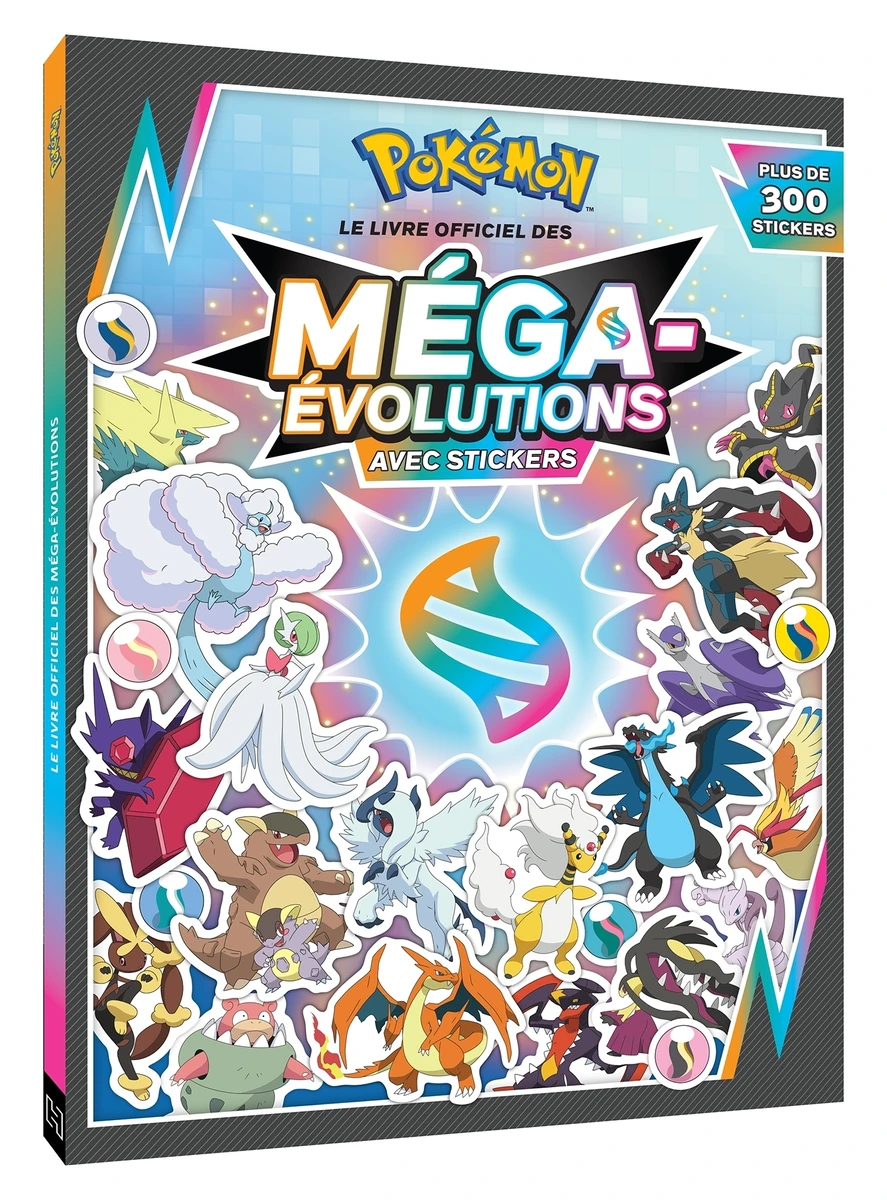 Pokémon - Pokédex en stickers Pokémon Méga-Évolution (Broché)