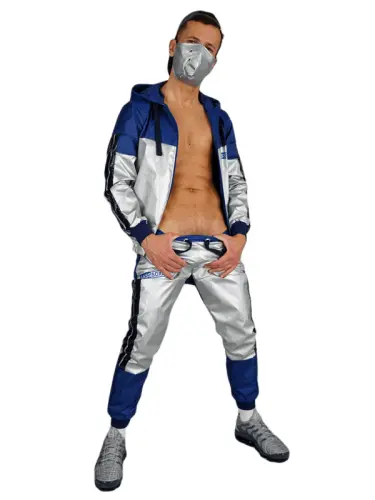 Raw Nylon Jacket 69 Blue