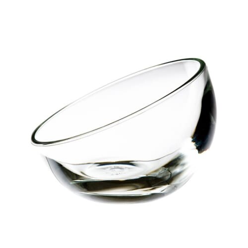 Coupe basse  en verre transparent - lot de 6 LOT DE 6 COUPES DESSERT 13CL, BUBBLE | Maisons du Monde