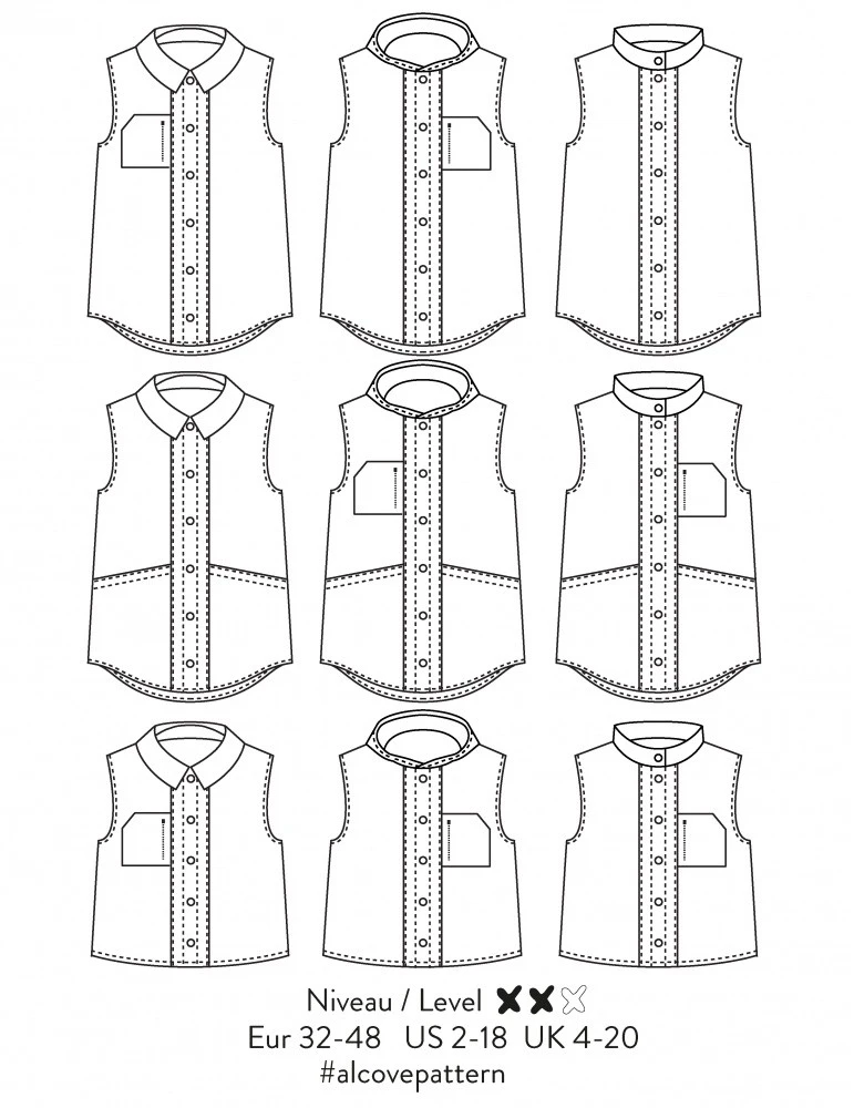 Patron Atelier Scämmit Veste - Alcôve