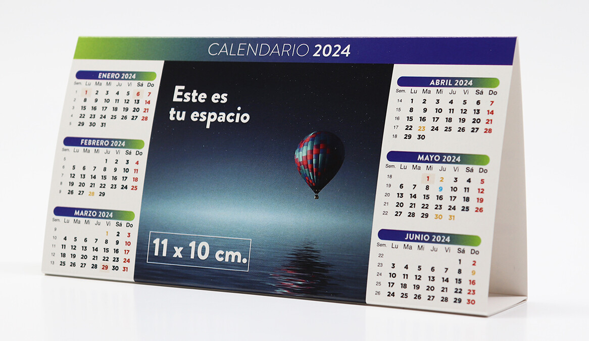 Calendario de escritorio personalizados para empresas