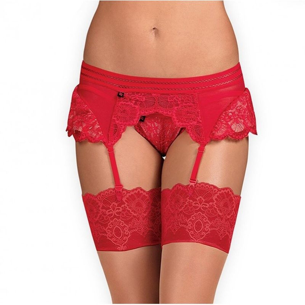 Porte-jarretelles et String