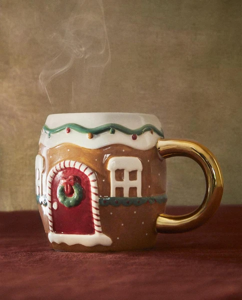 TASSE GRÈS ENFANT MAISON NOËL - TOUT AFFICHER - NOËL | Zara Home France | Zara Home France