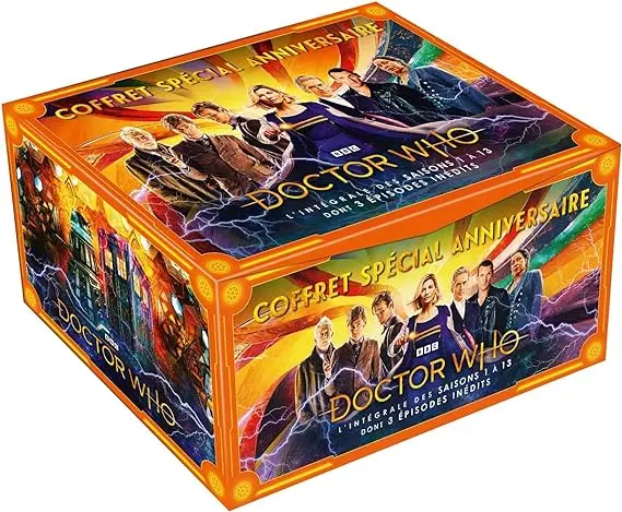 COFFRET DOCTOR WHO - SAISONS 1 A 13 - Coffret Edition 60 ème anniversaire - DVD