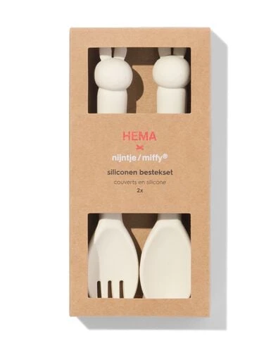 set de couverts Miffy silicone - HEMA