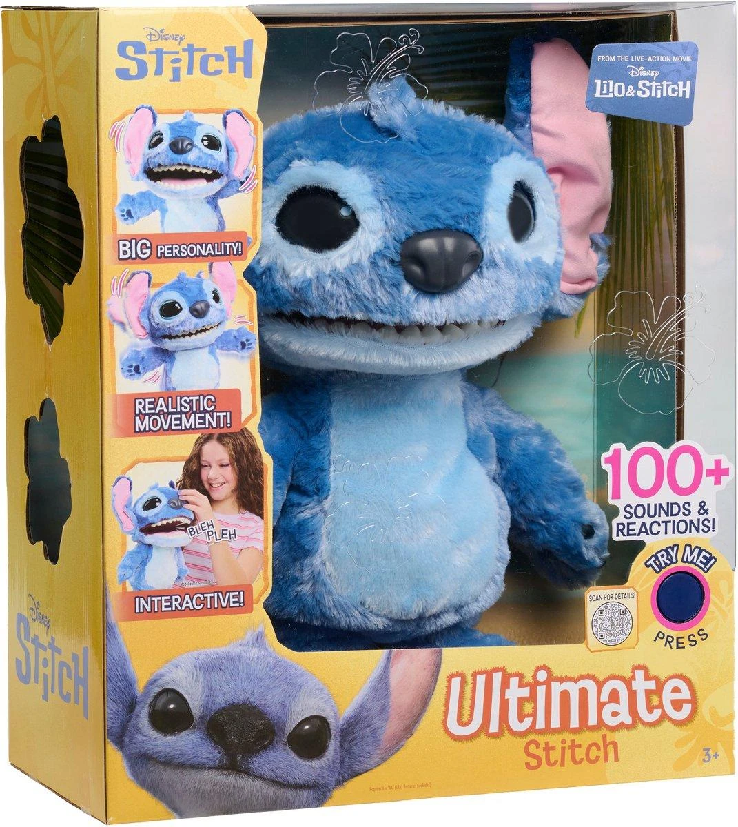 Ultimate Stitch Pluche interactive