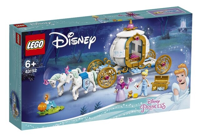 LEGO Disney Princess 43192 Le carrosse royal de Cendrillon