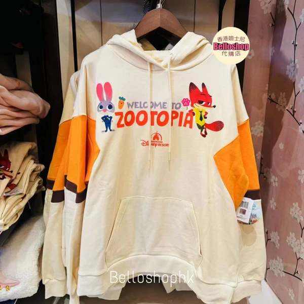 SHDR - Nick and Judy Hoodie for Adult "Welcome to Zootopia" (Release Date : 20 Dec, 2023)