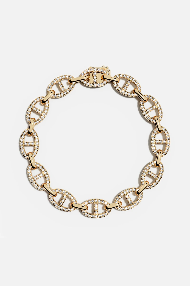 Bracelet Chaîne Maille Marine