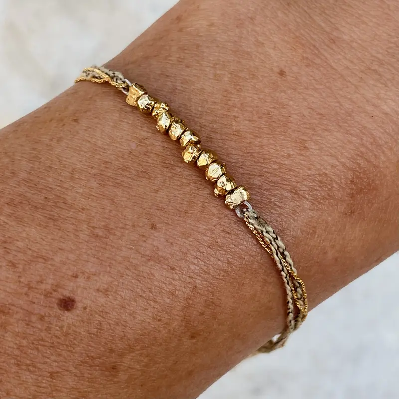 Bracelet pépite 