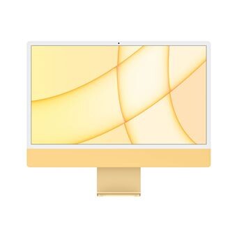 Apple iMac 24" 256 Go SSD 8 Go RAM Puce M1 CPU 8 cœurs GPU 8 cœurs Jaune Nouveau
