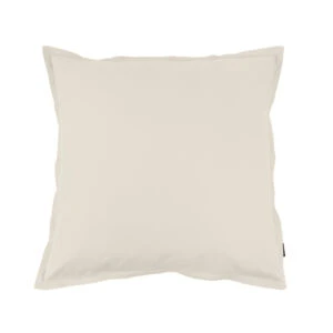 CH▐ 2x (65 x 65 cm - Cali Beige) Taie d'oreiller carrée percale de coton