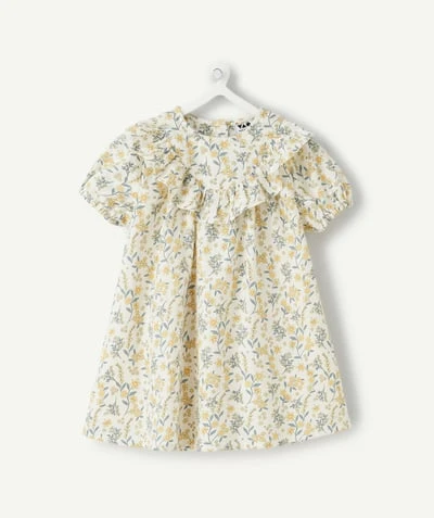 Robe avec bloomer bébé fille imprimé floral