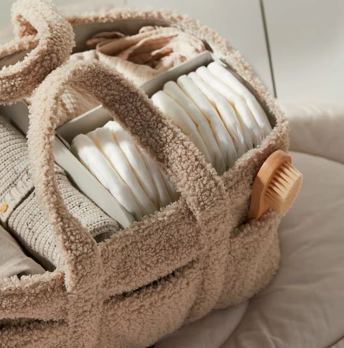 panier à langer en tissu Teddy bear pour la maison