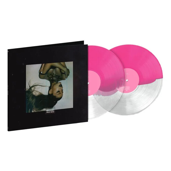 thank u, next: exclusive clear/pink split colour vinyl 2lp