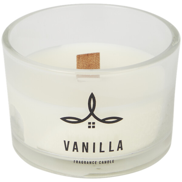 Bougie parfumée avec mèche en bois VANILLE