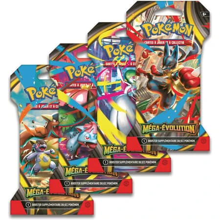 Pokémon JCC - Méga-Évolution - Pack de Booster ME01 (1 Booster aléatoire) - FR