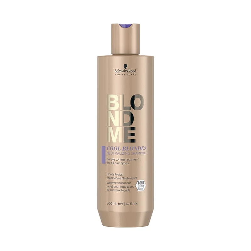 Shampooing neutralisant pour blonds froids Blondme