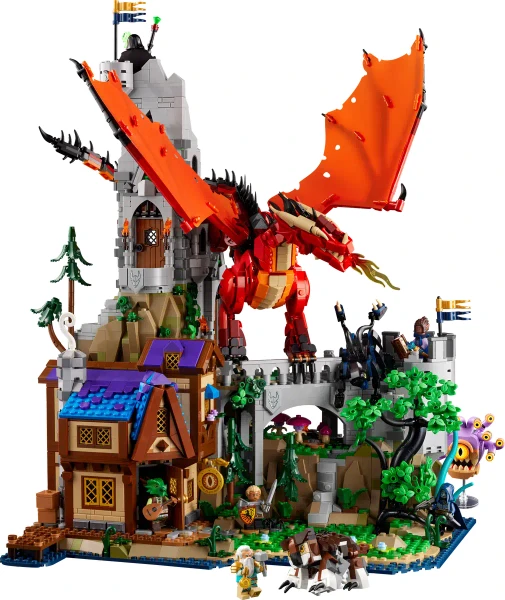 Dungeons & Dragons : l’histoire du dragon rouge 21348 | Ideas | Boutique LEGO® officielle FR