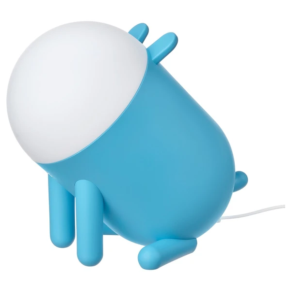 GREJSIMOJS Lampe de table à LED - intensité lumineuse réglable/chien bleu