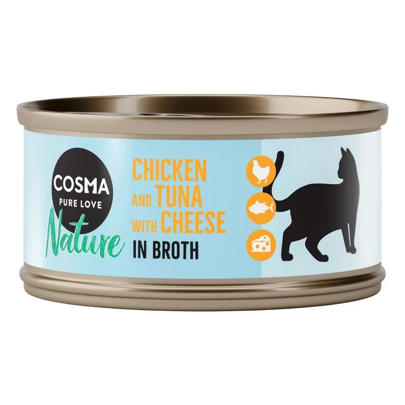 Lot Cosma Nature 24 x 70 g pour chat ► Commandez dès maintenant !
