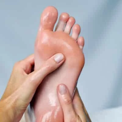 Séance de réflexologie plantaire 