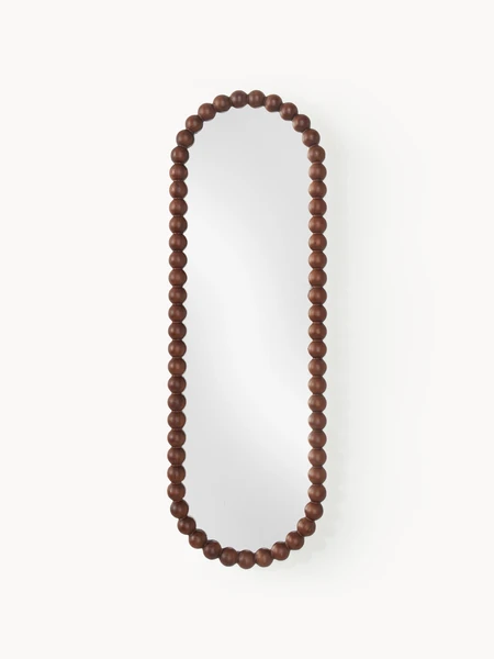 Miroir mural avec cadre en acacia Ayu | Westwing