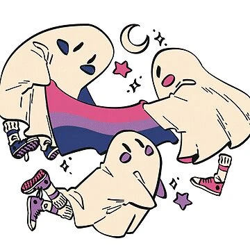 Fantôme bisexuel | Sticker