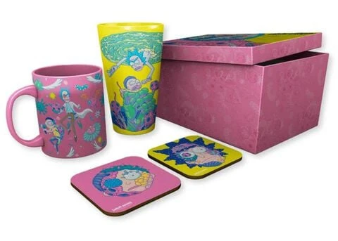 Coffret verre et tasse Rick et Morty (Papa)