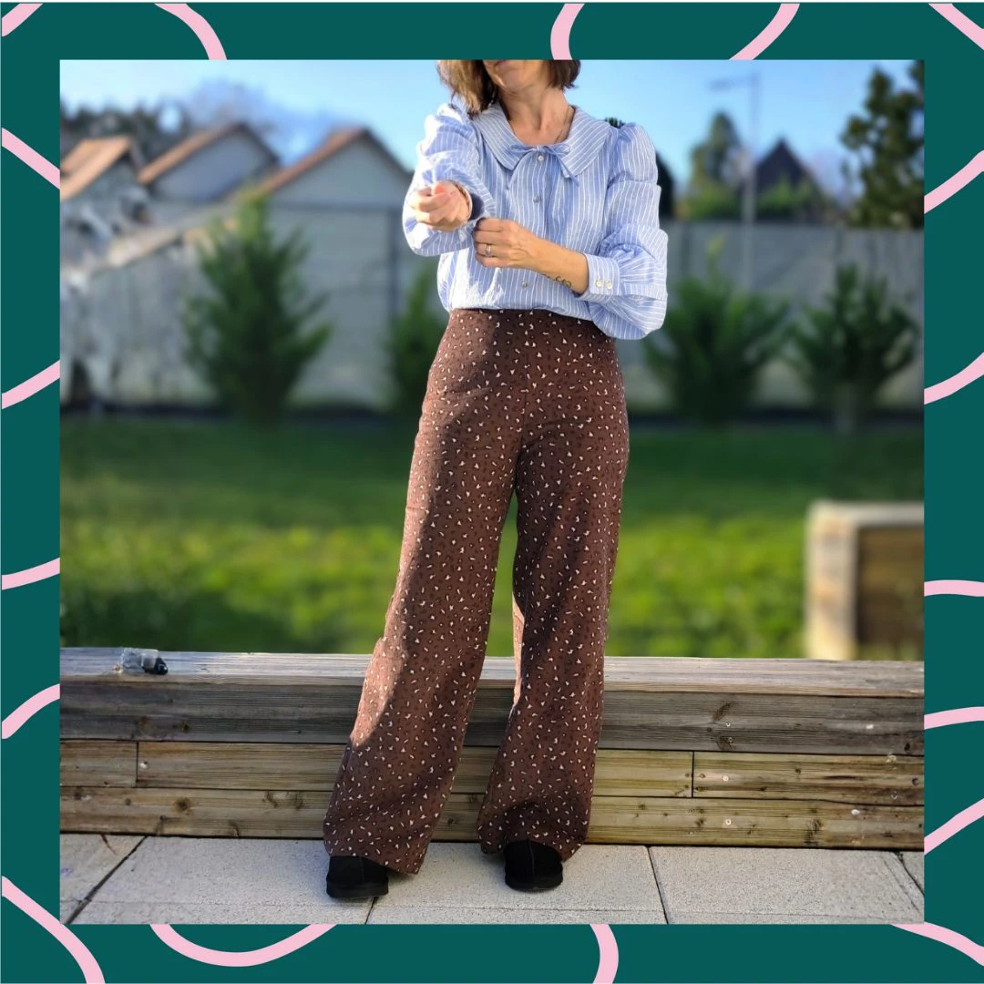 Pantalon Sika - Patron de couture - Instinct Couture