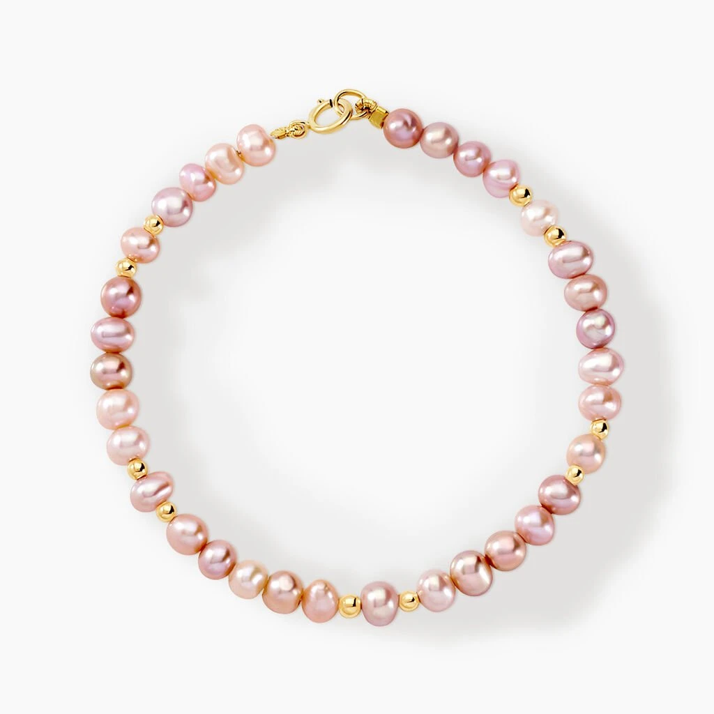 Bracelet Eilis Or Jaune Perle De Culture