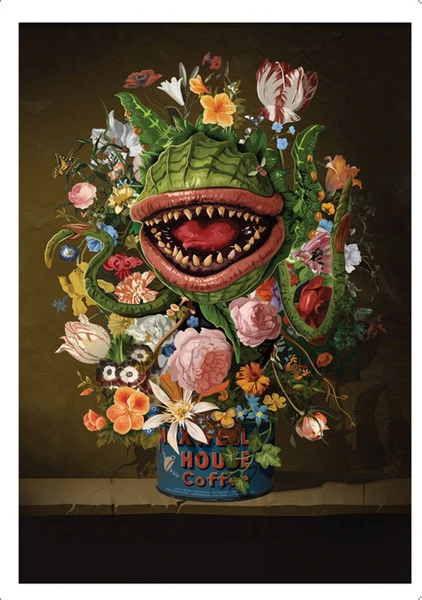 Little Shop of Horrors (No typography) A3 Art Print