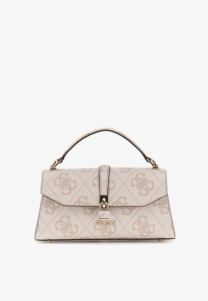 Guess MINI-QUEENSLAND-LOGO - Sac à main - weiß/blanc - ZALANDO.FR