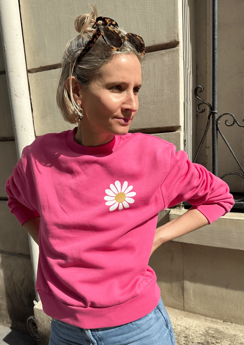 Sweat fuchsia marguerite