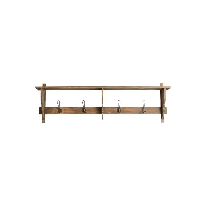 Caronu Shelf - 4 Hooks