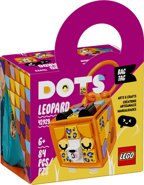 LEGO Dots 41929 pas cher, Porte-clés léopard
