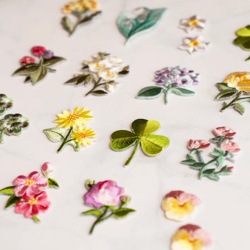 Flower Patches - Yellow