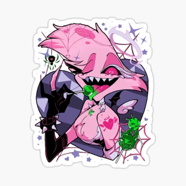 Trucs et friandises Angel Dusts | Sticker