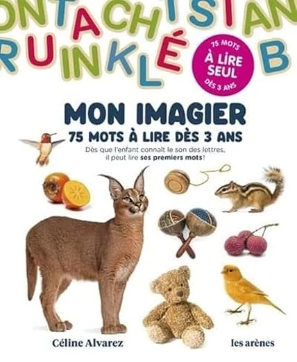 Mon imagier: 75 mots à lire dès 3 ans Relié – Illustré, 11 juillet 2024