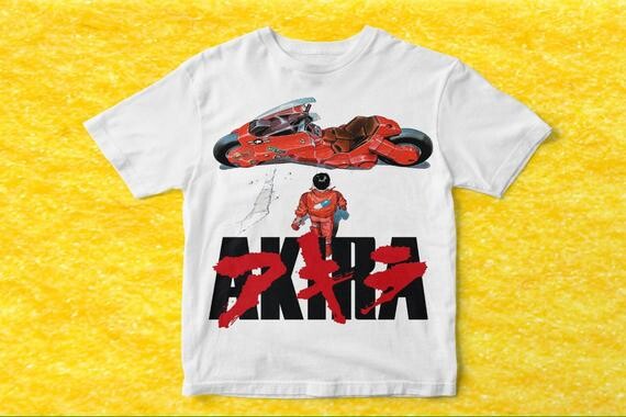 manga t-shirt akira