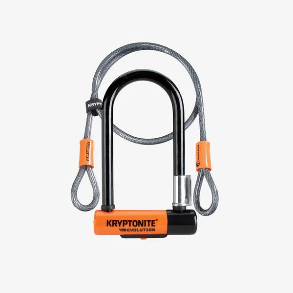 ANTIVOL VELO U EVOLUTION MINI-7 AVEC CÂBLE KRYPTOFLEX