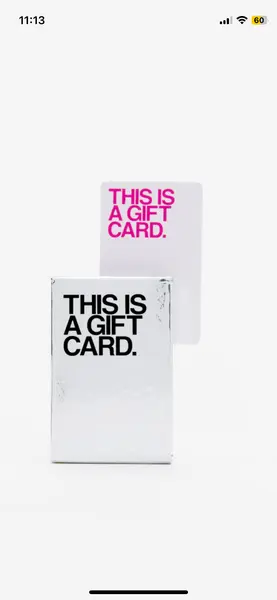  Carte cadeau 
